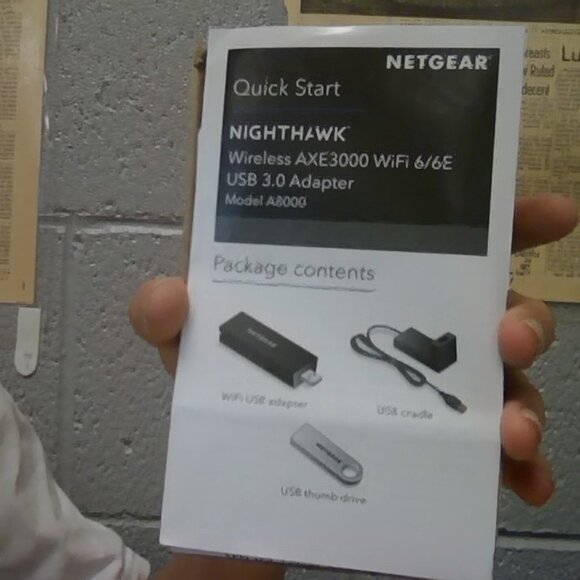 Netgear nighthawk axe3000 wifi usb adapter - Picture 3 of 6